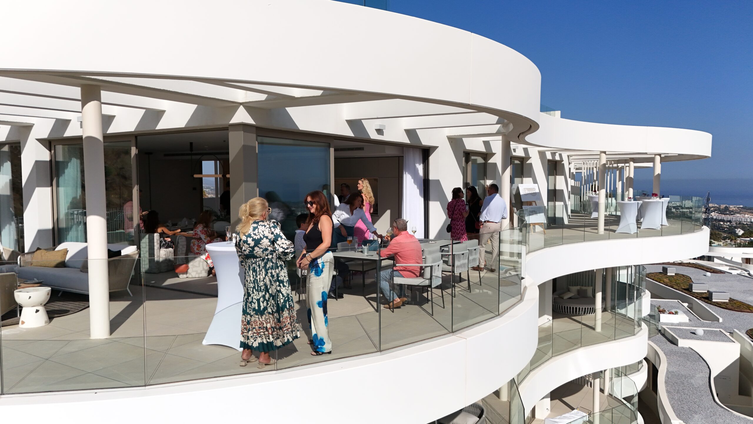 default showflat event at The View Marbella